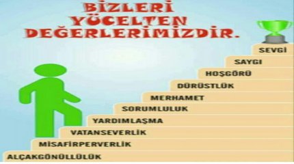 Bizleri Yücelten Değerlerimiz